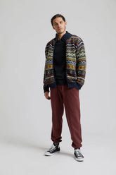 Jogging en coton bio Marron - Adam